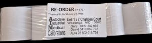 Thermal Rolls - 5 Pack - 57mm x 57mm